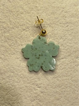 Boucles d'oreilles Nice Verte